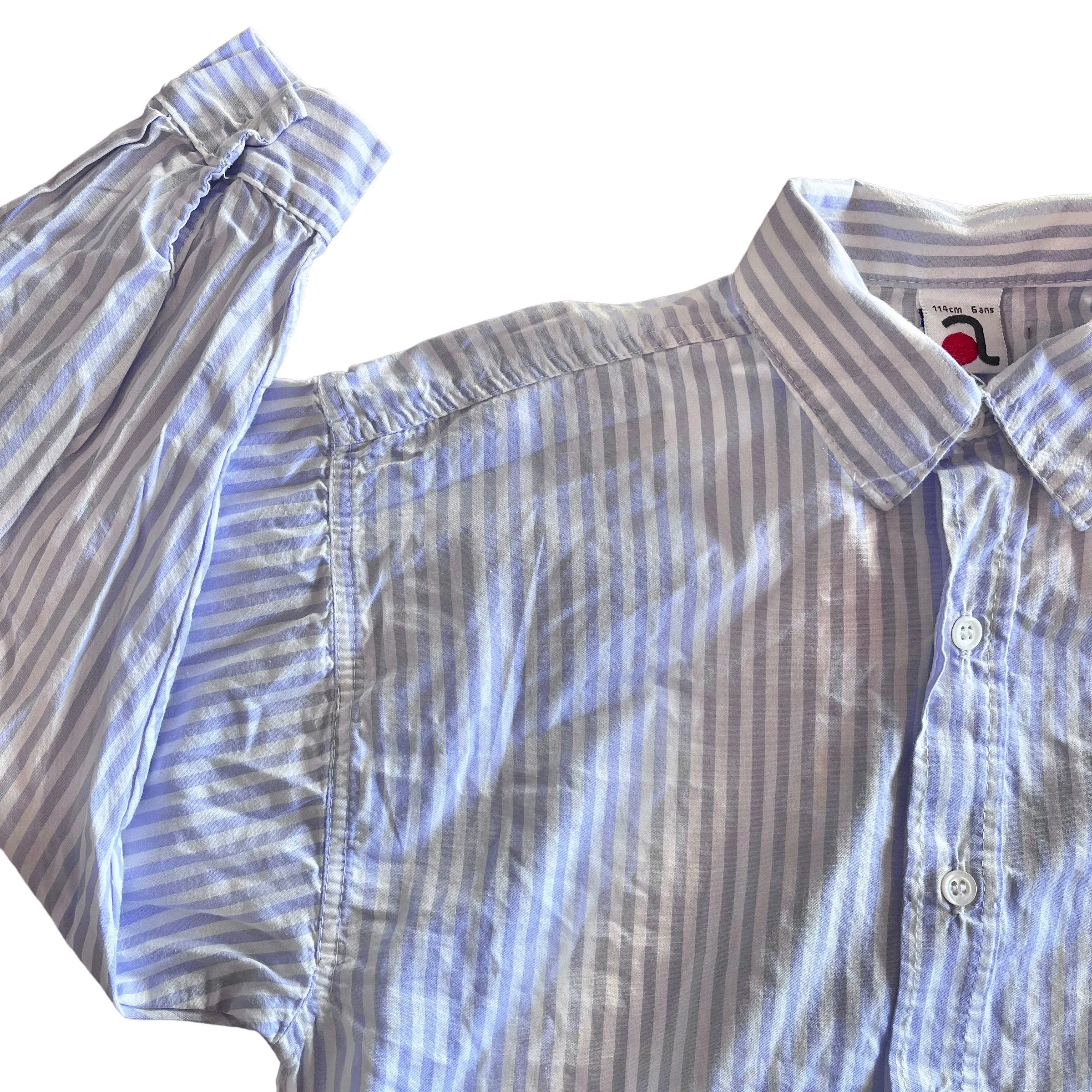 1980's Striped Shirt 5-6Y