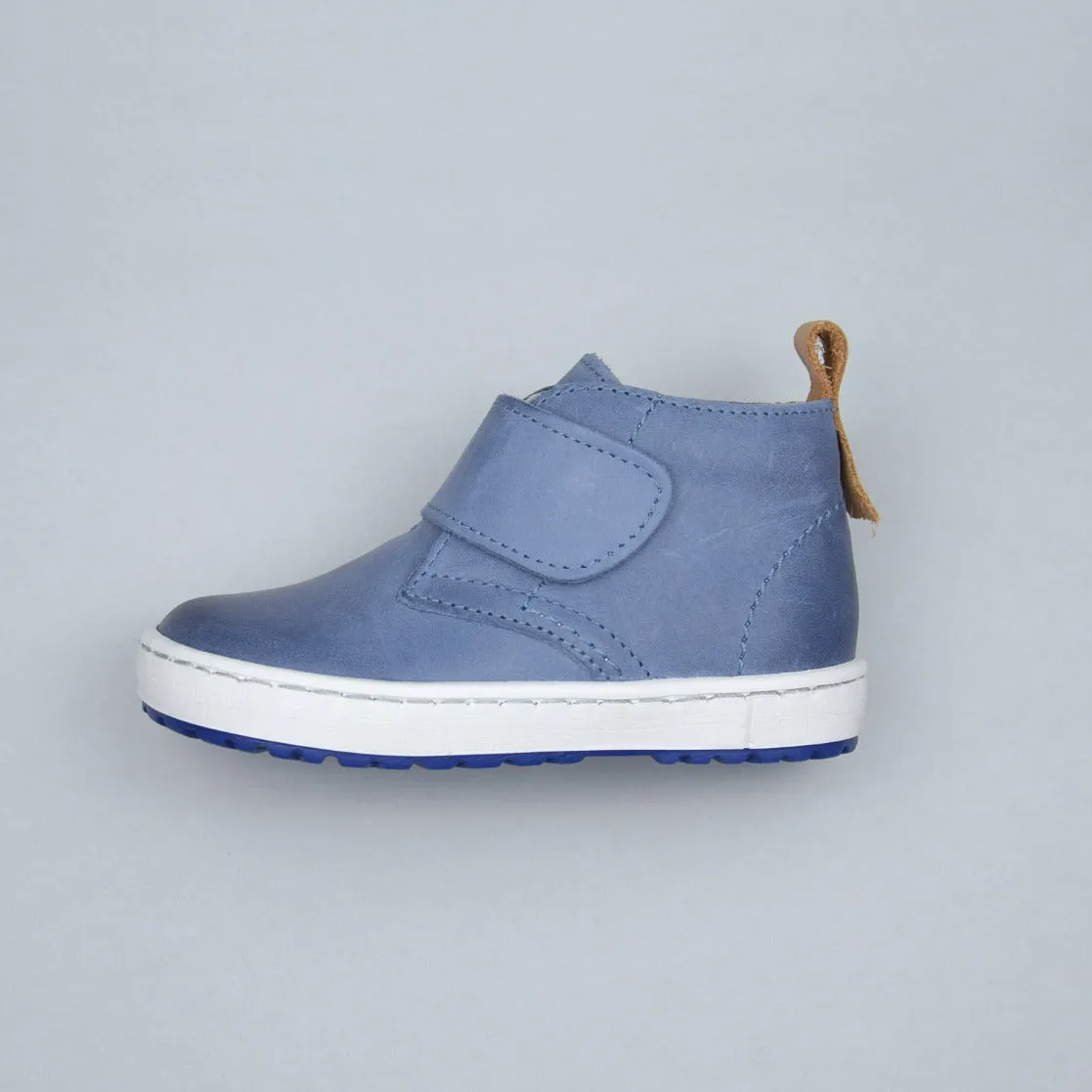 (2470-30/2489-30) Emel blue velcro trainers