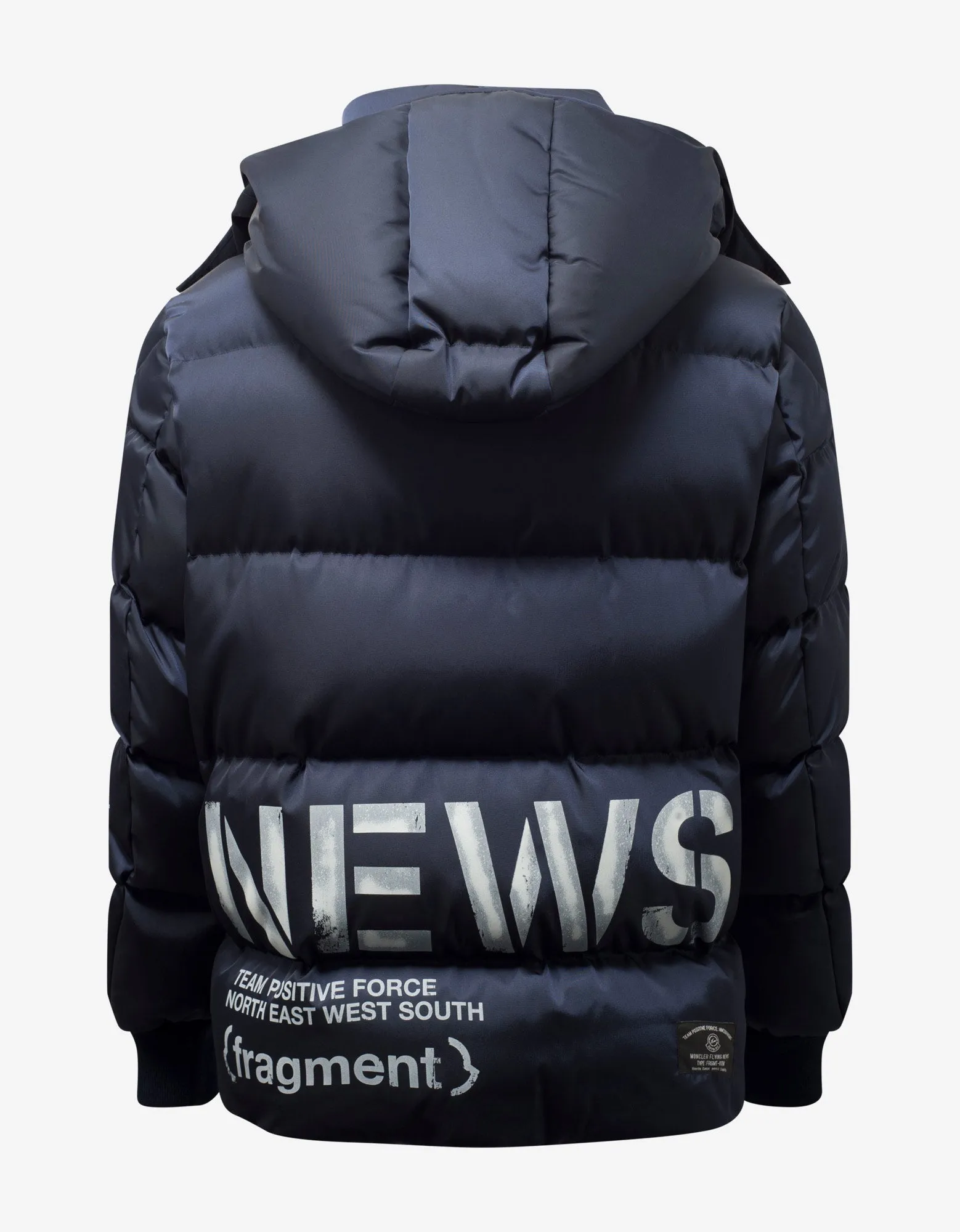 7 Moncler Fragment Hiroshi Fujiwara Falcon Navy Blue Down Jacket