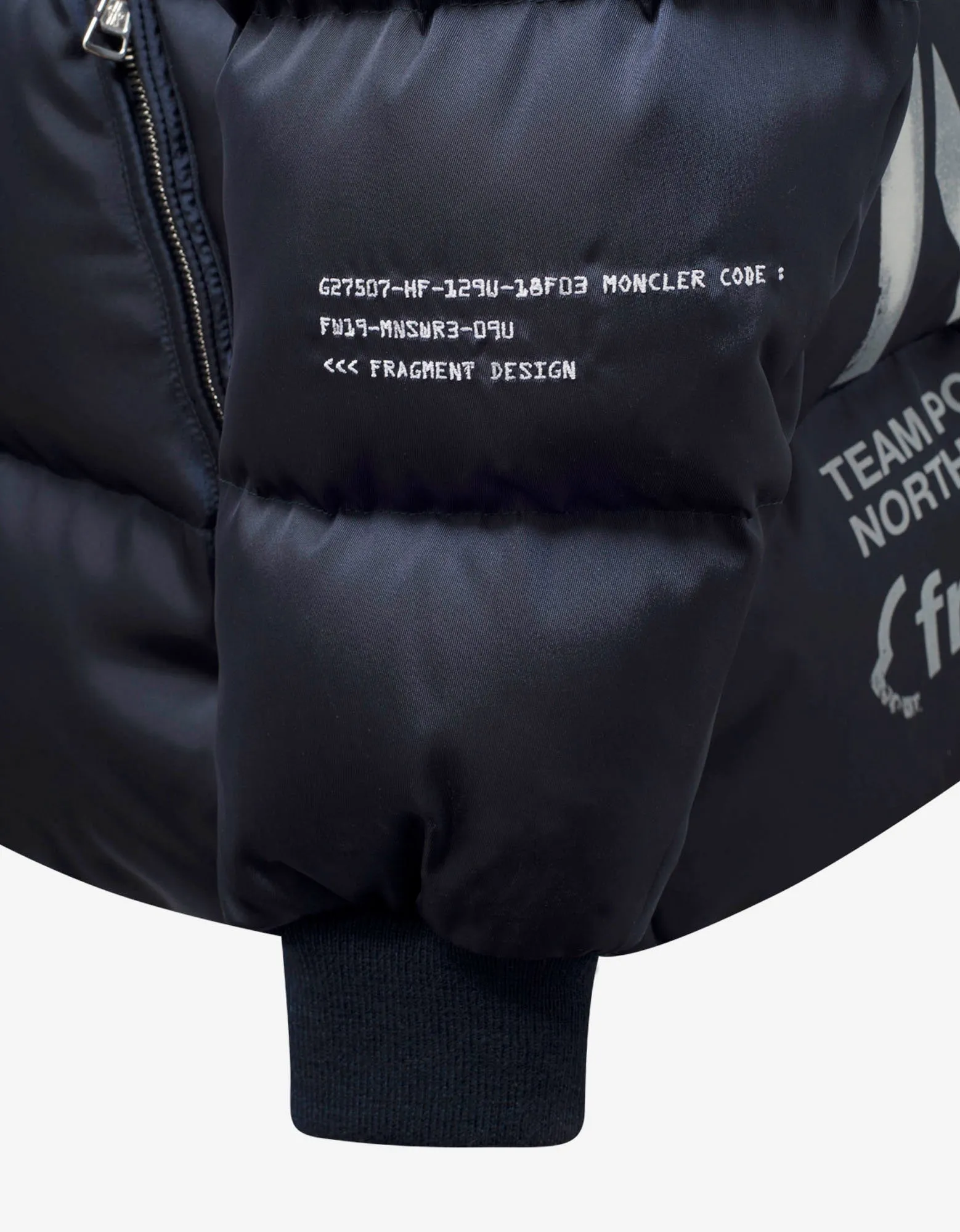 7 Moncler Fragment Hiroshi Fujiwara Falcon Navy Blue Down Jacket