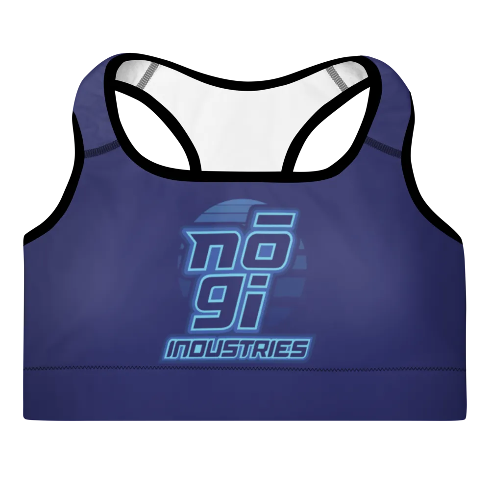 7Four BLUE Padded Sports Bra