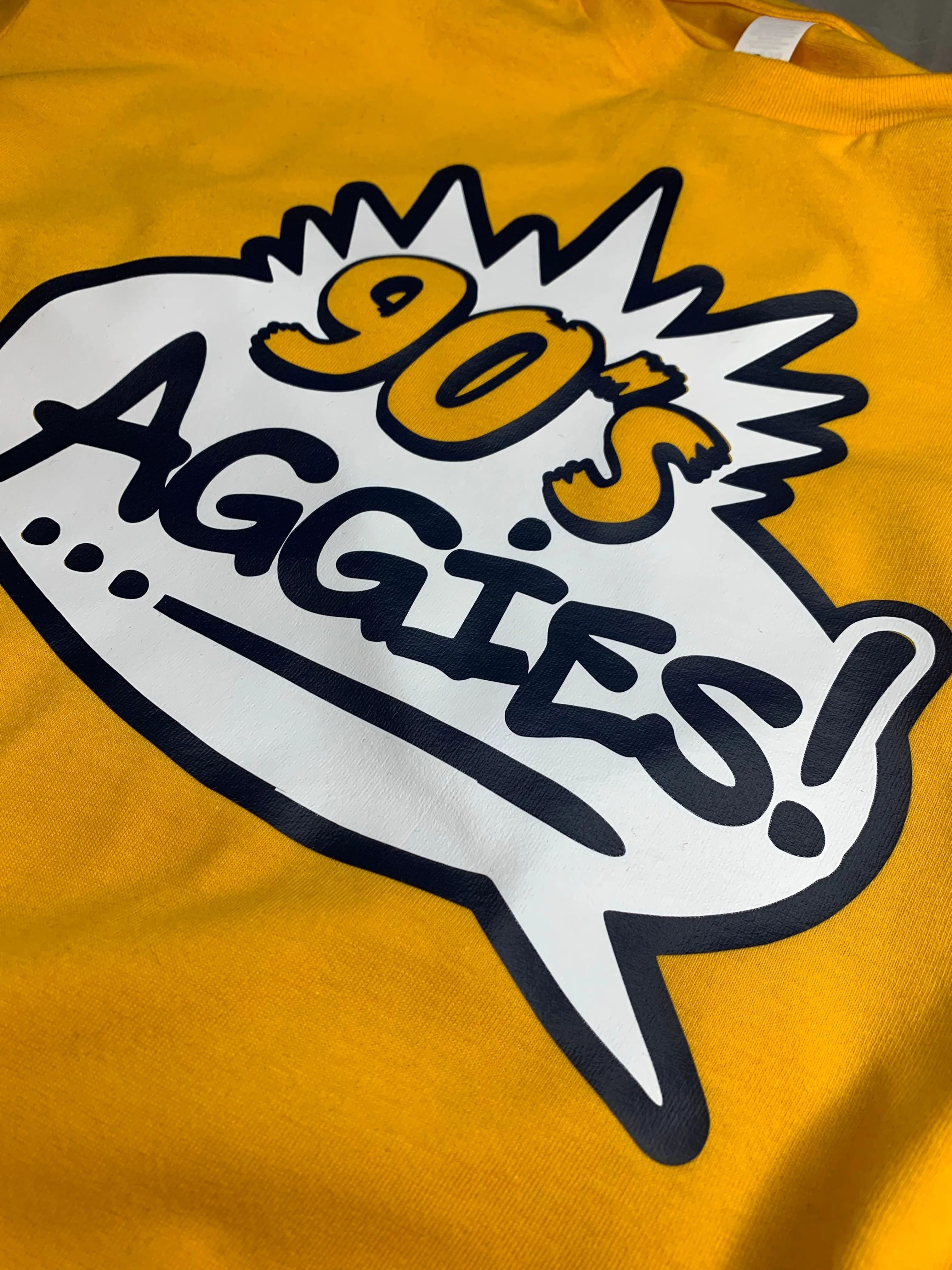 90s Aggies T-shirt (Yo MTV Raps)