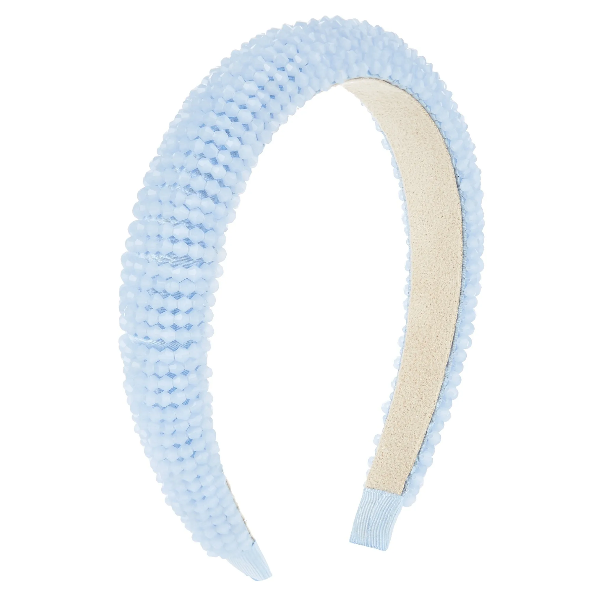 Accessorize London Blue Opal Beaded Aliceband