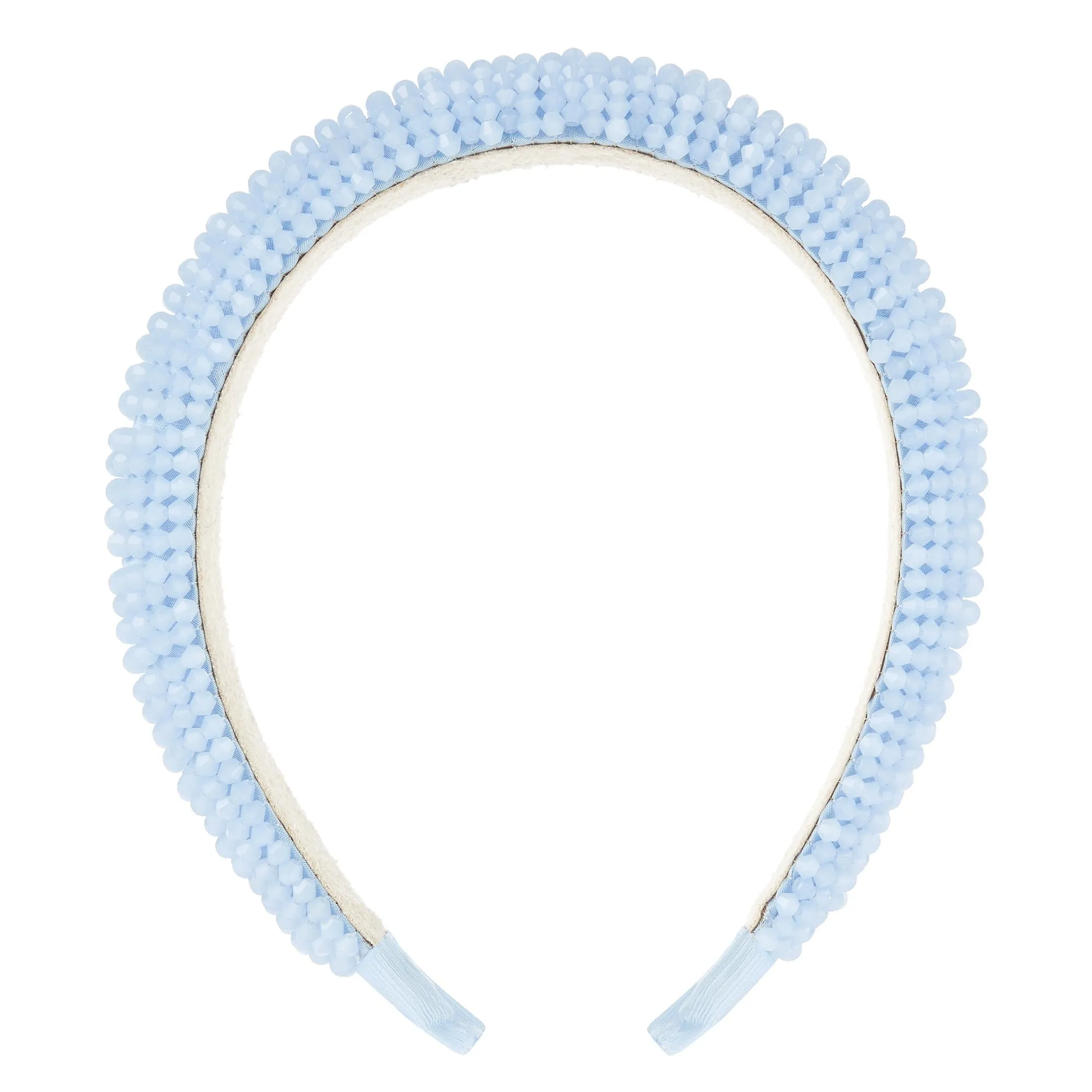 Accessorize London Blue Opal Beaded Aliceband