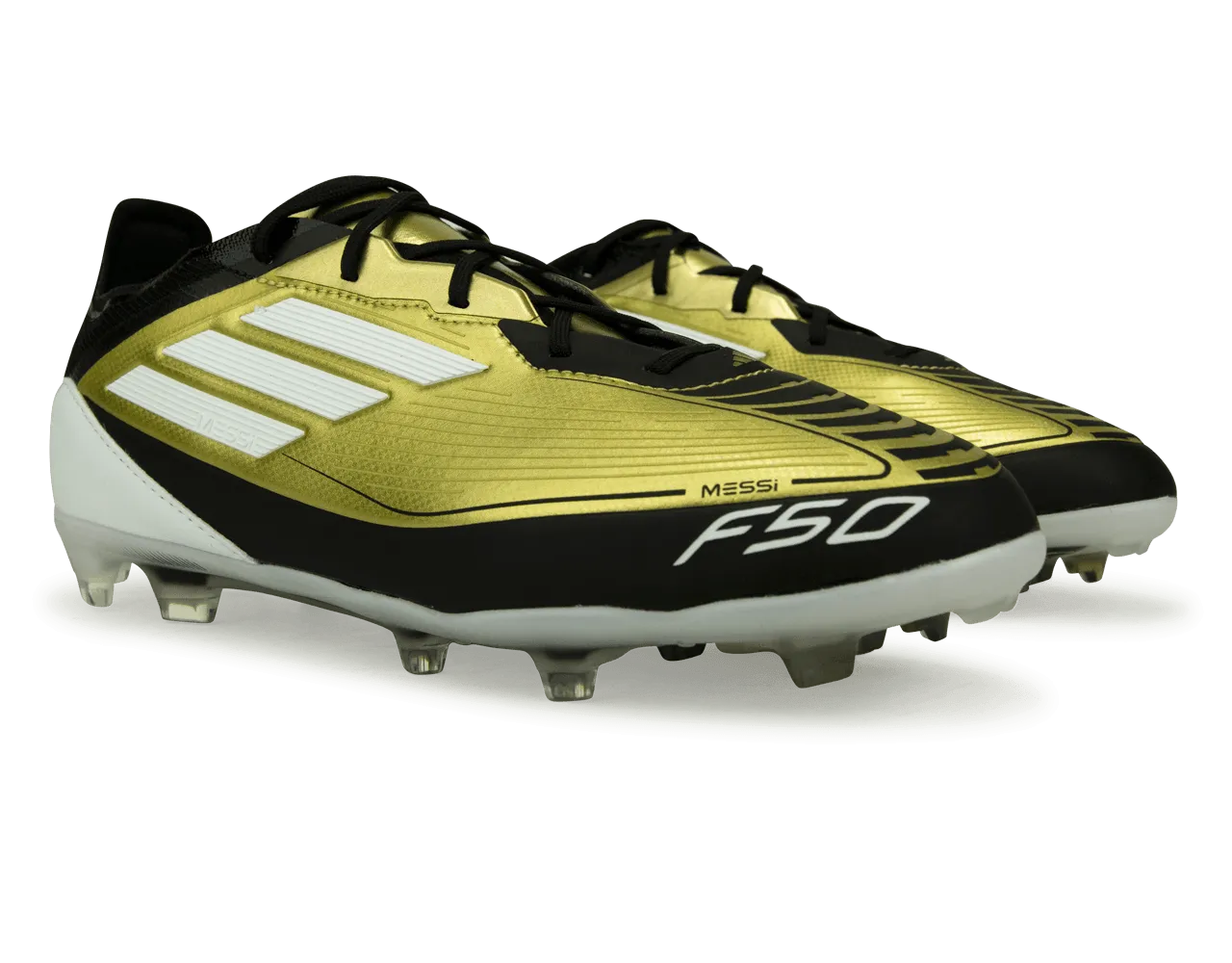 adidas Kids F50 Pro Messi FG Gold/Black/White