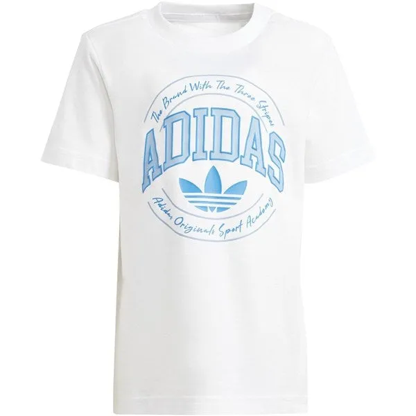 adidas Originals White/Night Indigo Shorts Tee Set