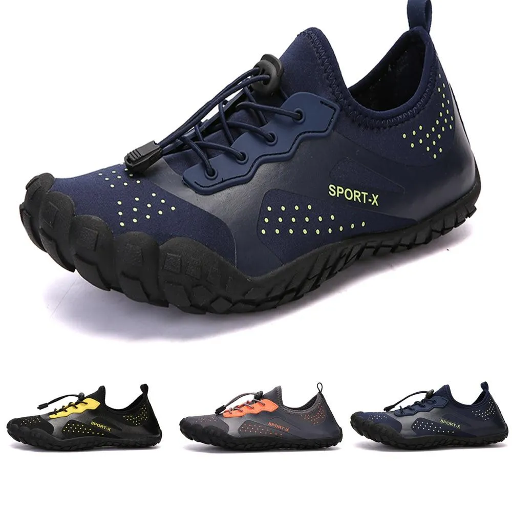 Adults Five-finger Cross-Country Breathable Outdoor Hiking Swimming Shoes