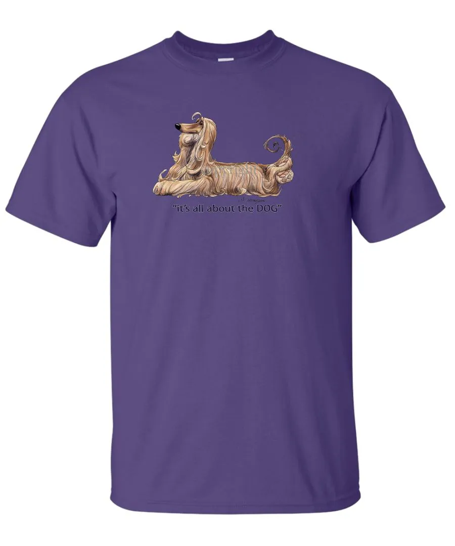 Afghan Hound - All About The Dog - T-Shirt