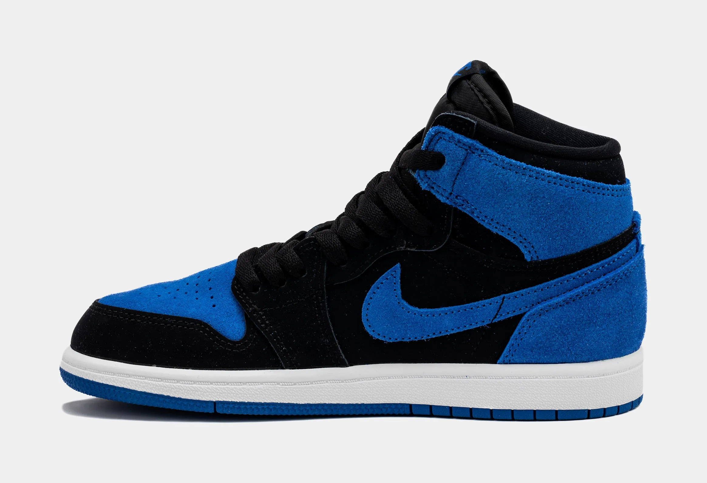 Air Jordan 1 Retro High OG Royal Reimagined Preschool Lifestyle Shoes (Black/White/Royal Blue/Royal Blue) Free Shipping