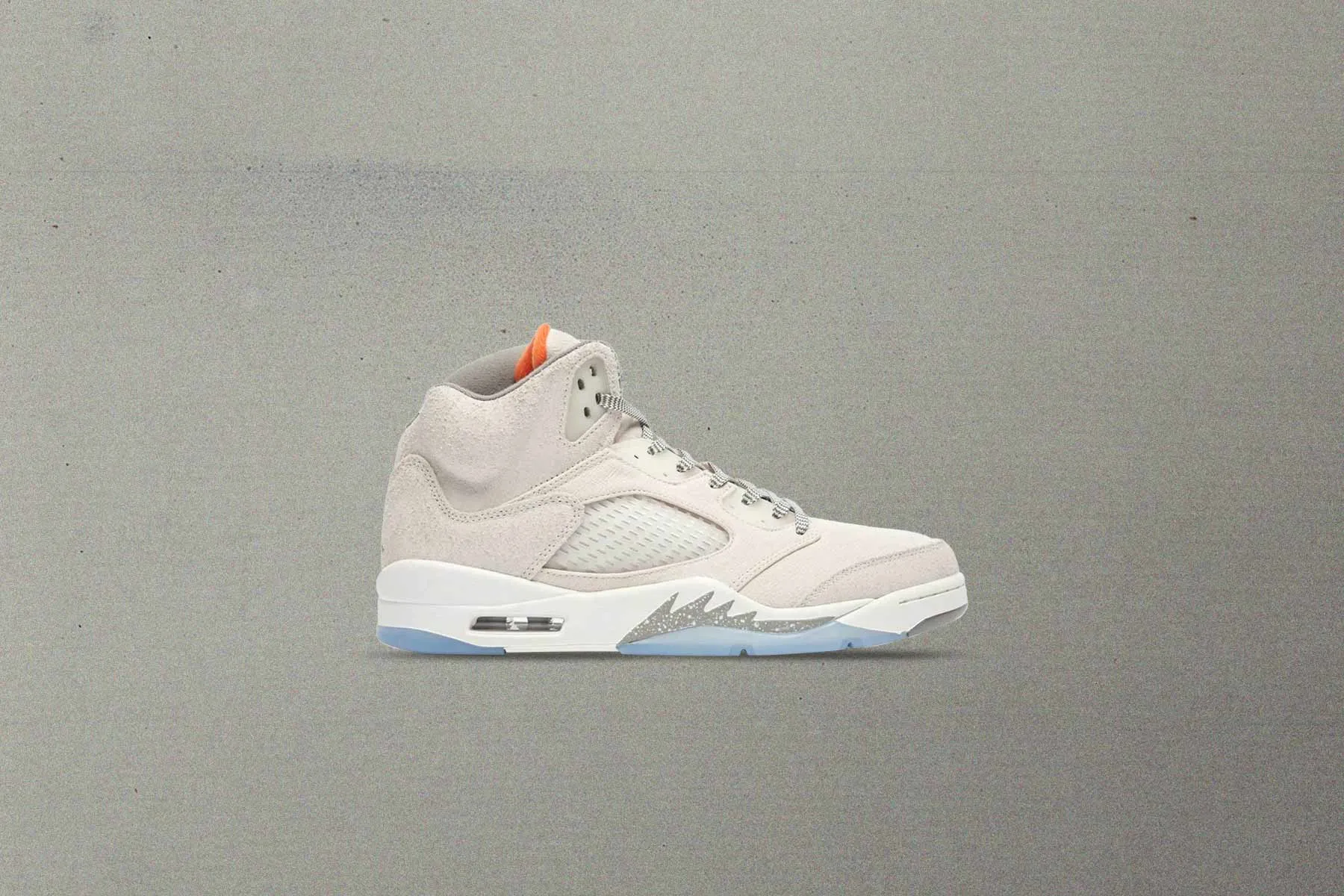 Air Jordan 5 Retro SE Craft (GS) - Light Orewood Brown/Safety Orange/Flat Pewter