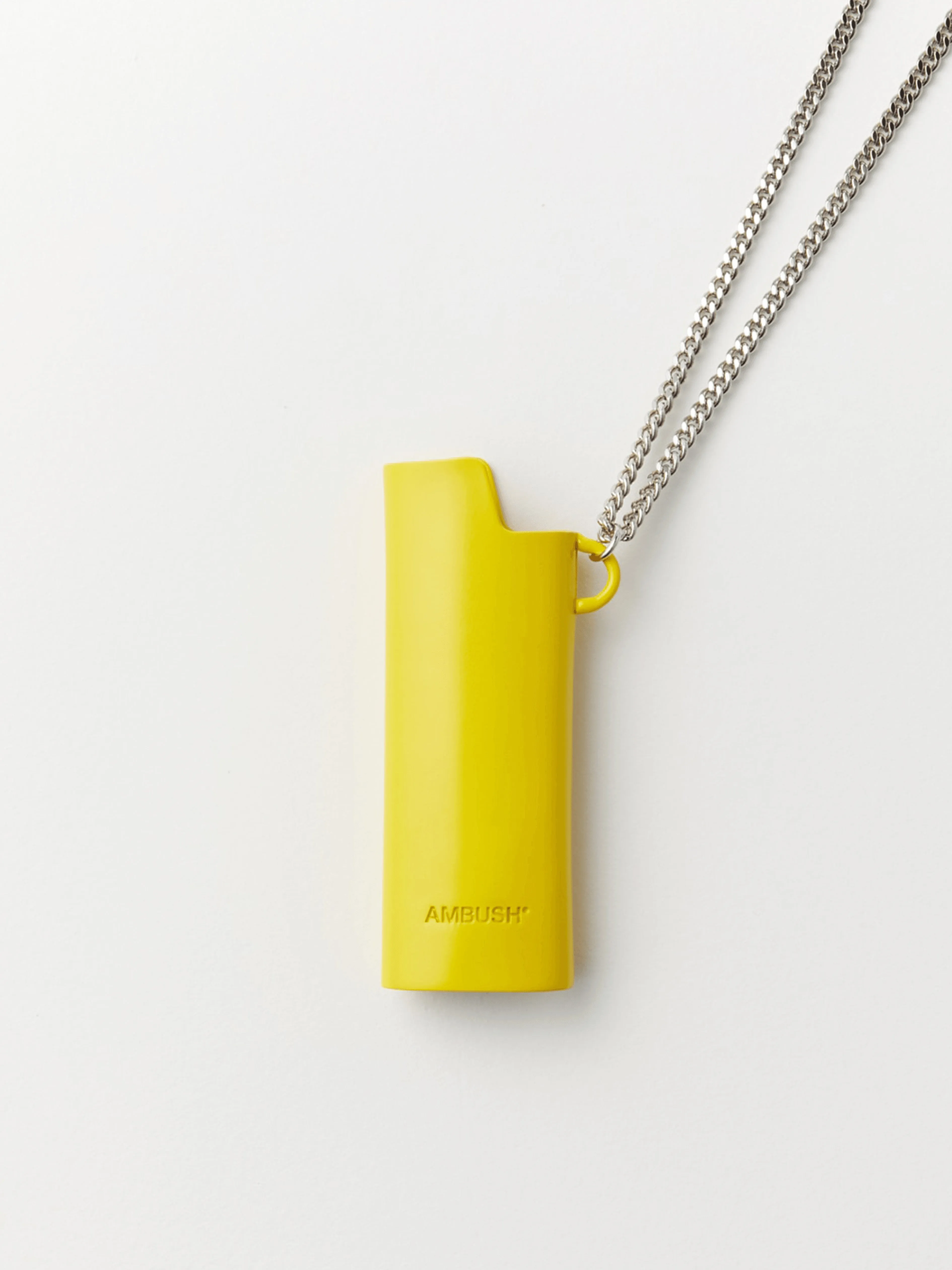 Ambush Lighter Case Necklace (Yellow) Large