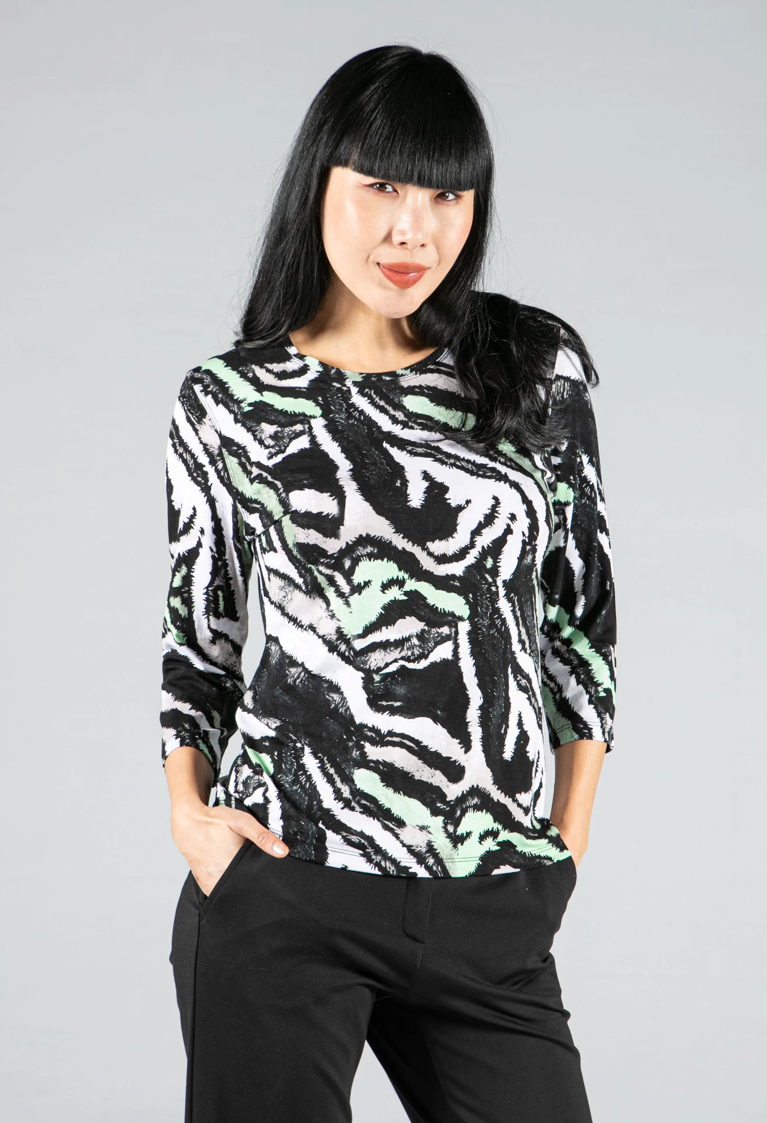 Animal Print Top-2