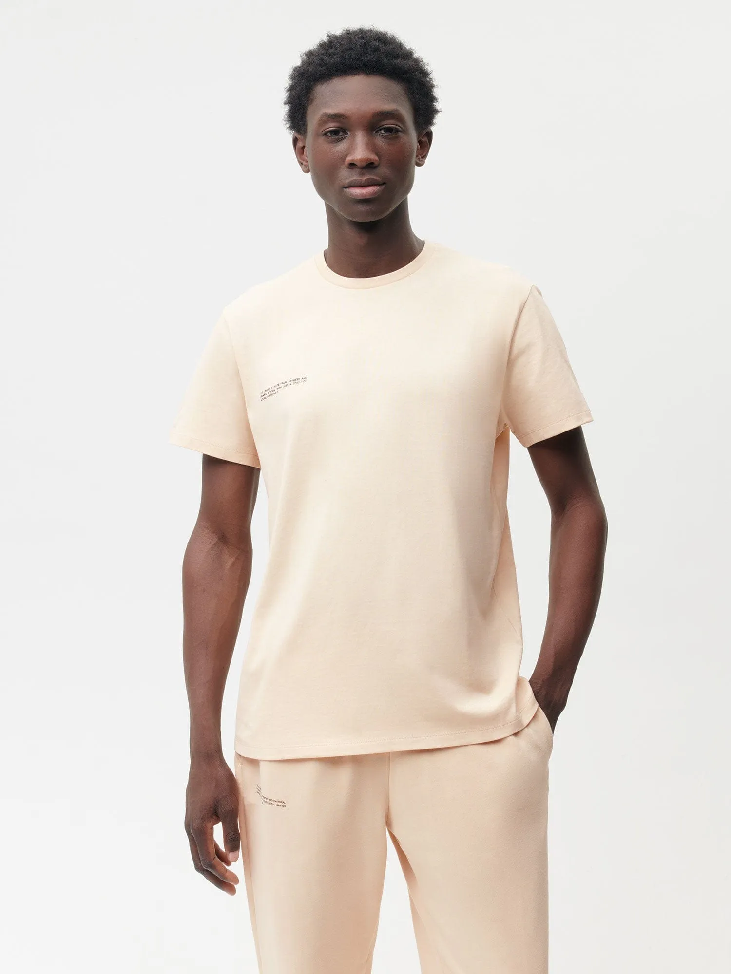 Archive Cotton T-shirt with C-FIBER™ Core—sand