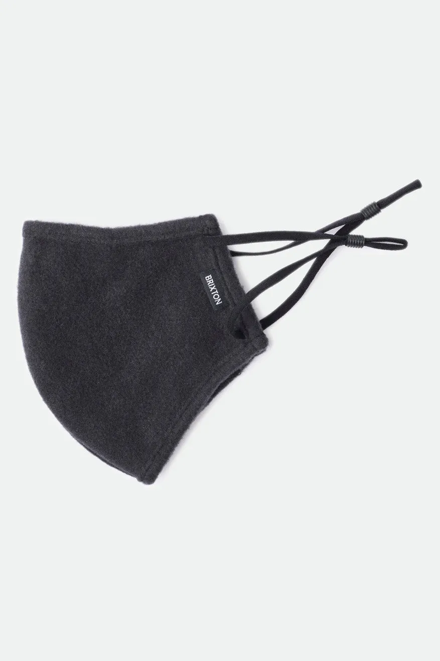 Arctic Fleece Face Mask - Black