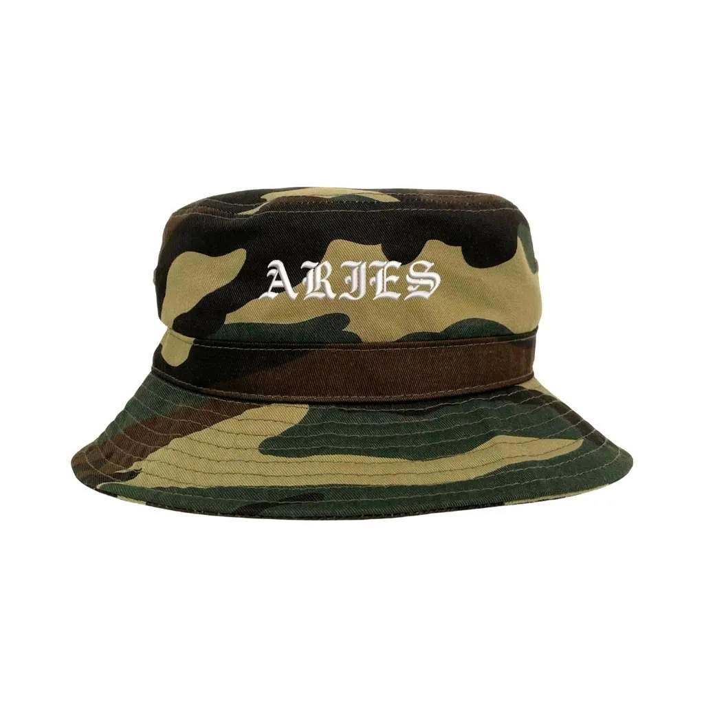 Aries Old English Bucket Hat