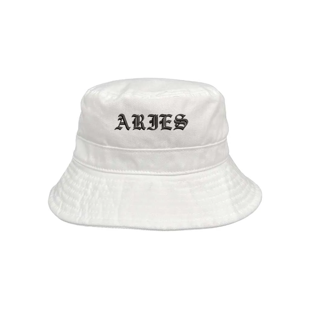 Aries Old English Bucket Hat