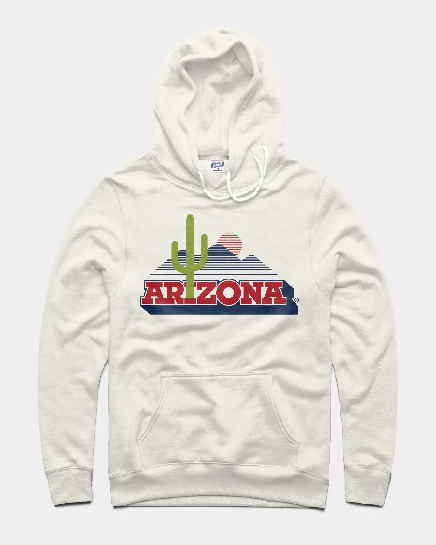 Arizona Wildcats Desert Cactus White Hoodie