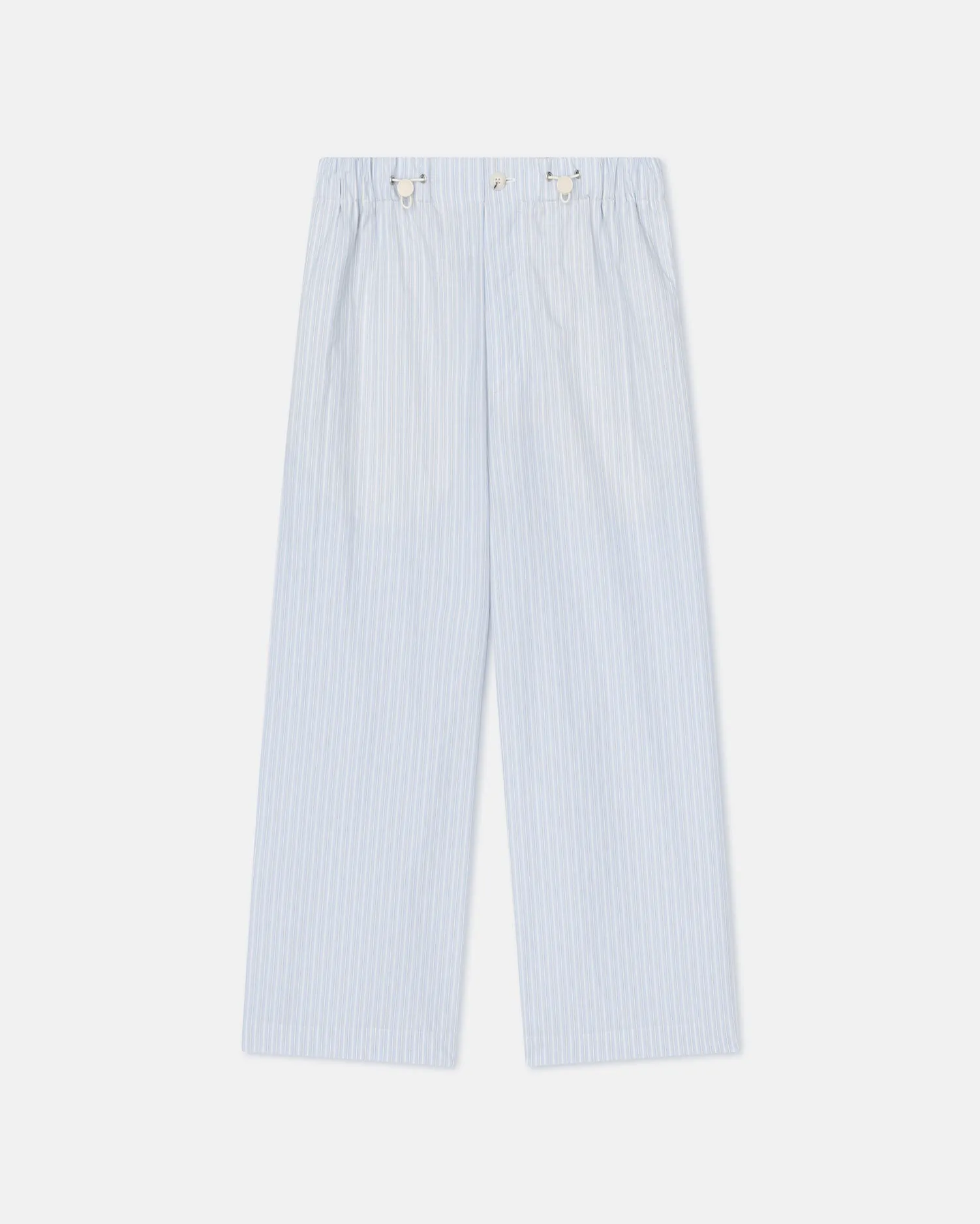 Arnaud - Striped Relaxed-Fit Pants - Blue/Beige/White