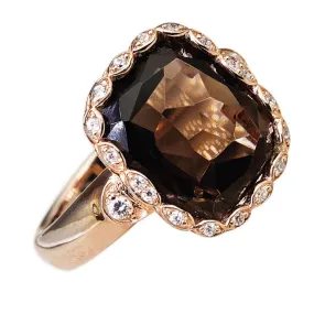 Athena Smokey Quartz Ring