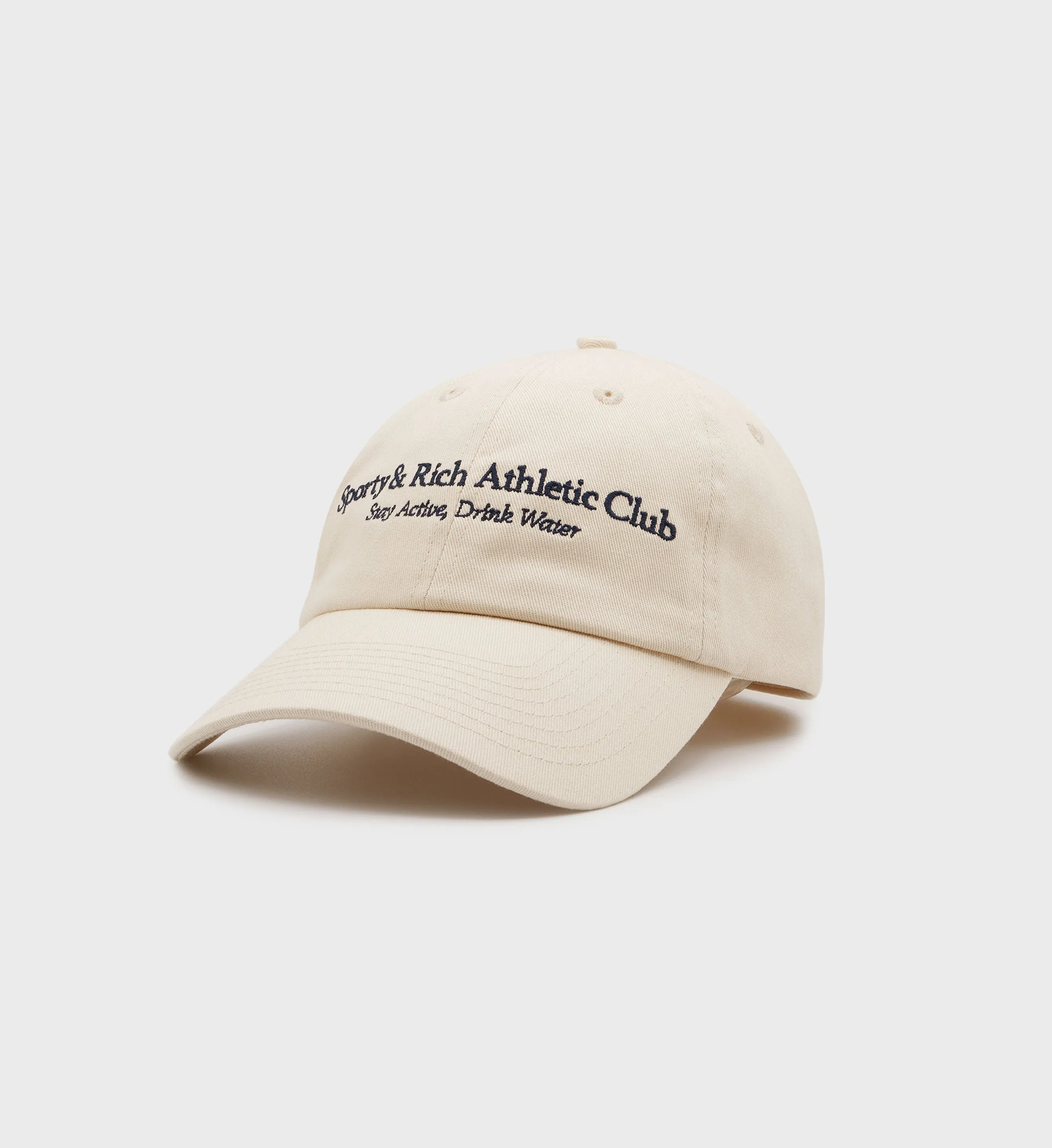 Athletic Club Hat - Cream/Navy