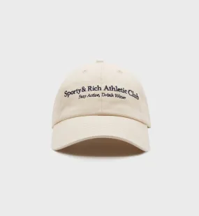 Athletic Club Hat - Cream/Navy