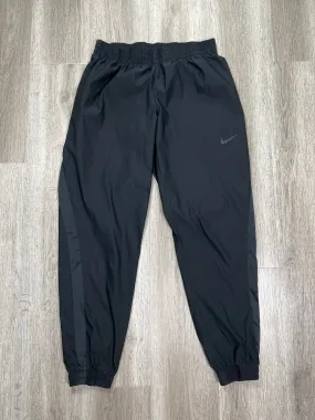 Athletic Pants By Nike Apparel In Black, Size: L