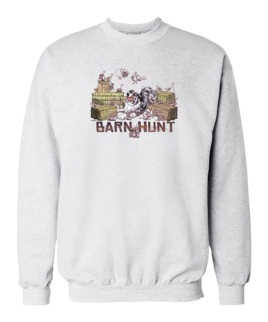 Australian Shepherd  Blue Merle - Barnhunt - Sweatshirt