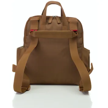 Baby Bag - Babymel Robyn Backpack Tan Vegan Leather