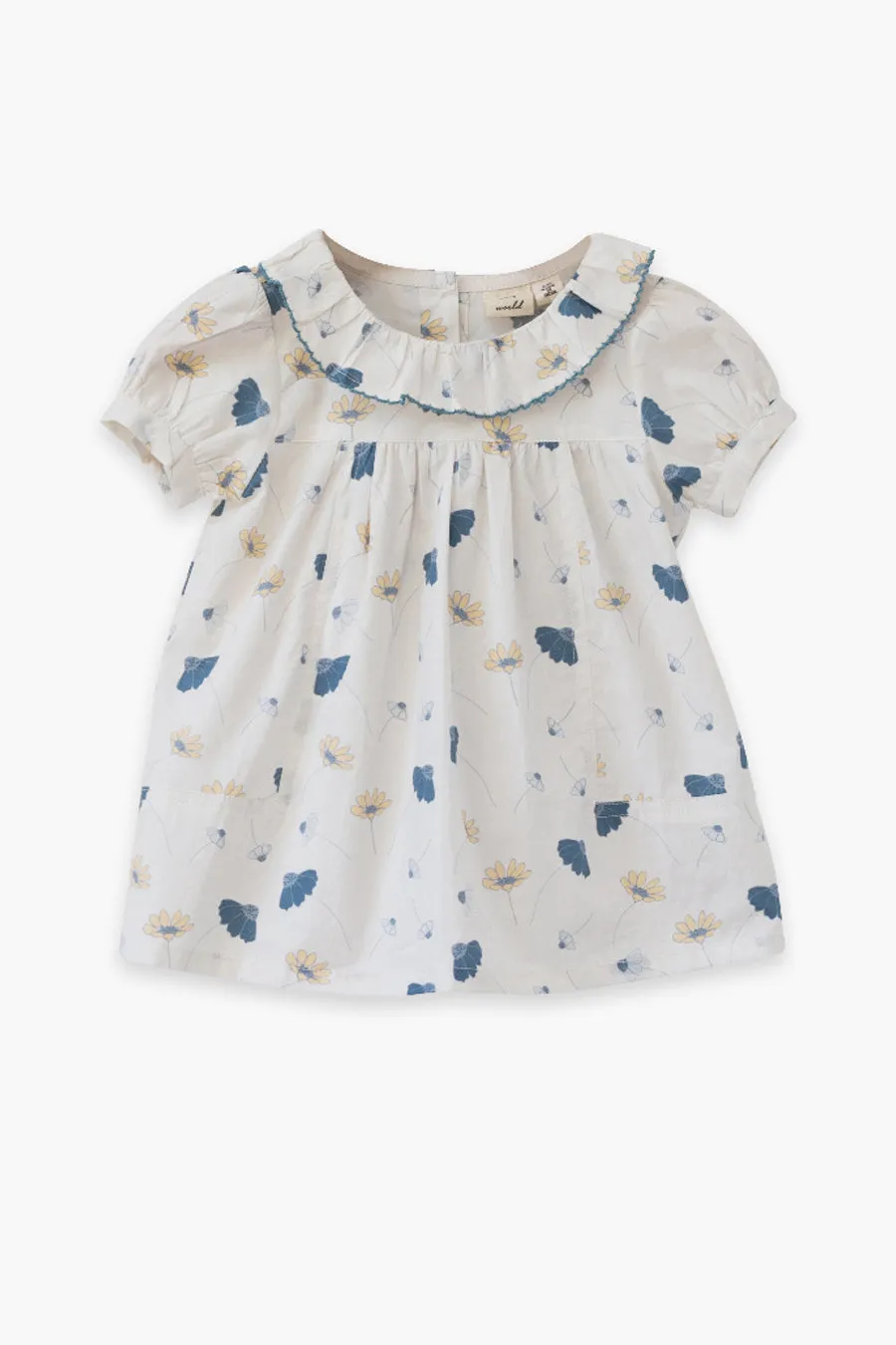 Baby Dress Beet World Emily Blue Floral Set