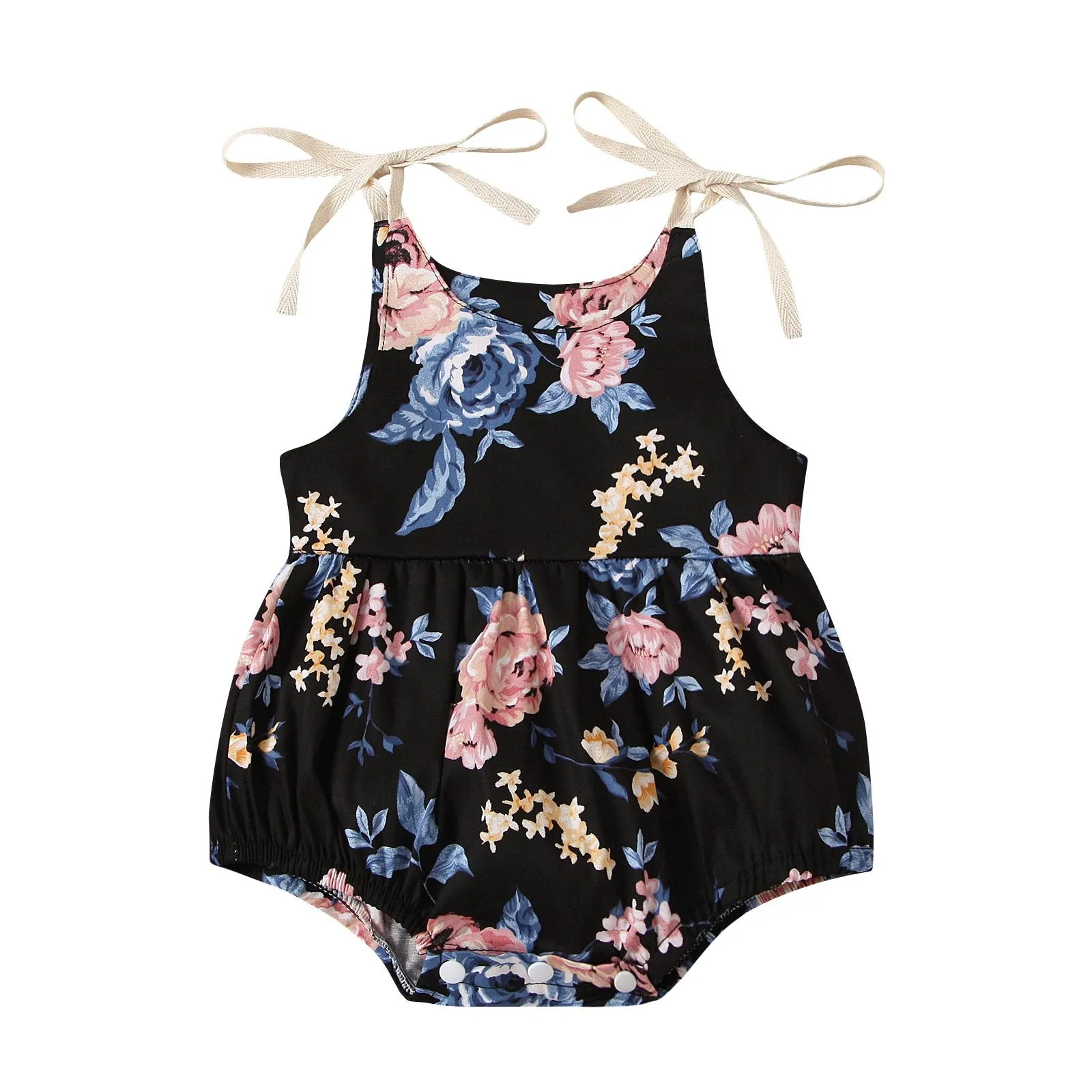 Baby Girl Floral Romper