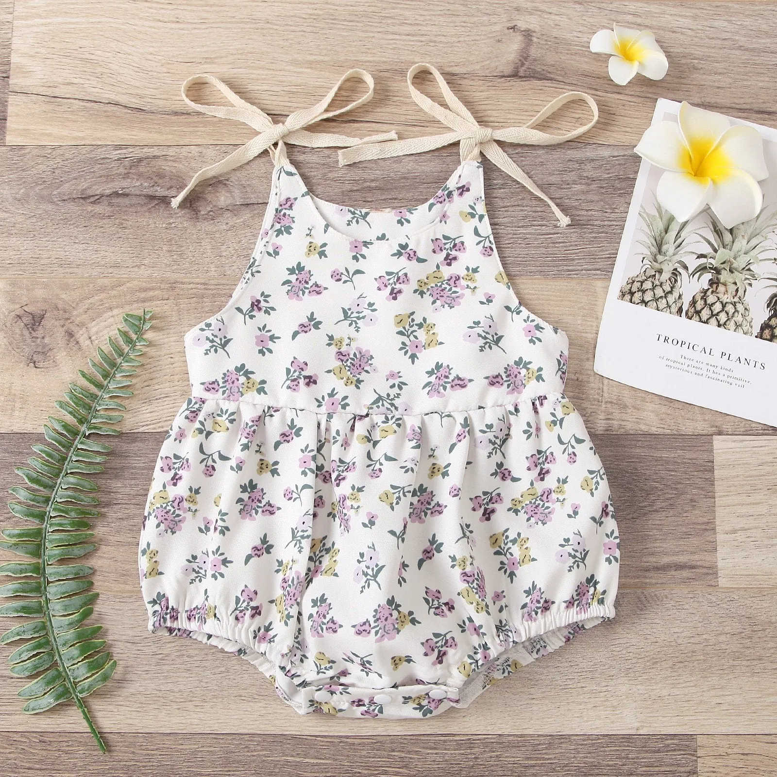 Baby Girl Floral Romper