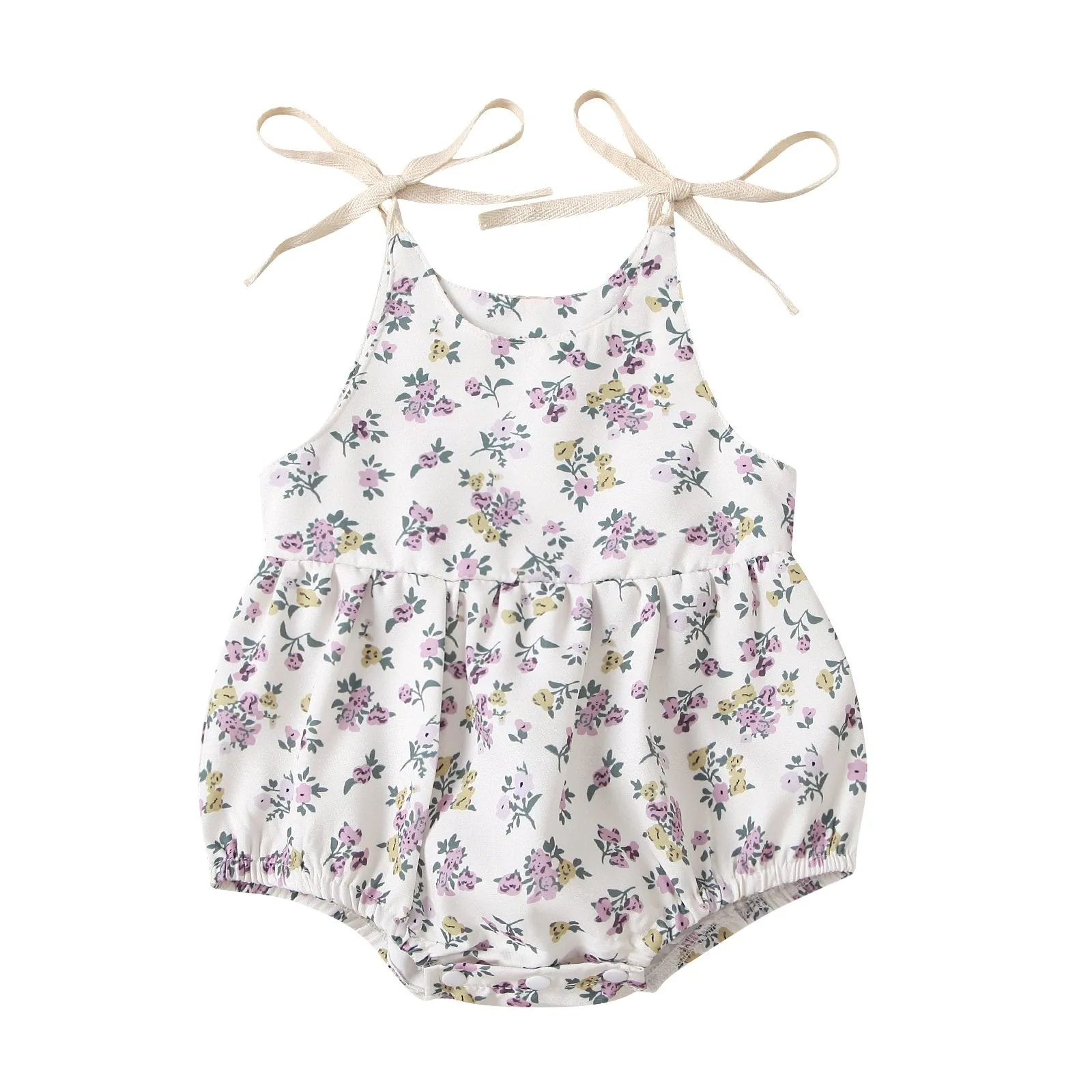 Baby Girl Floral Romper