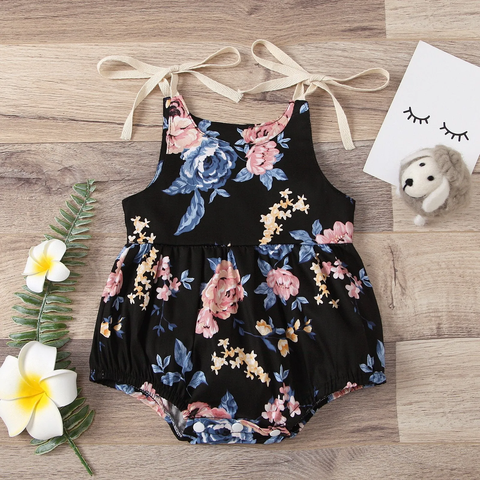 Baby Girl Floral Romper