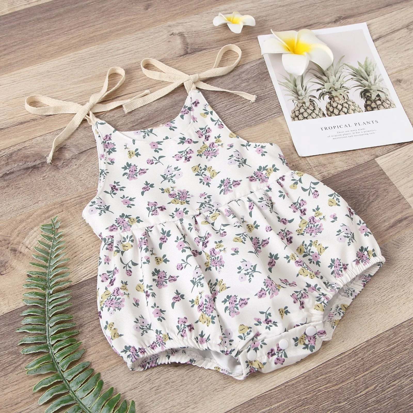 Baby Girl Floral Romper