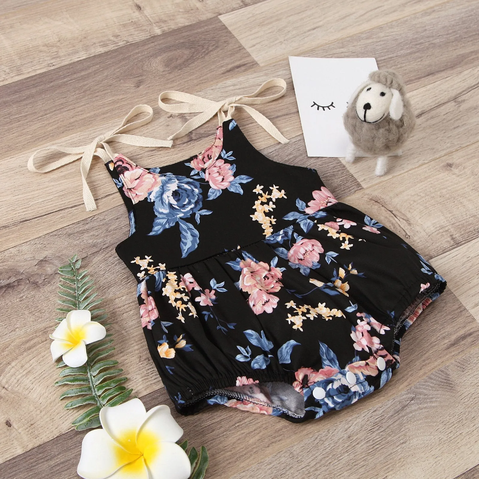 Baby Girl Floral Romper