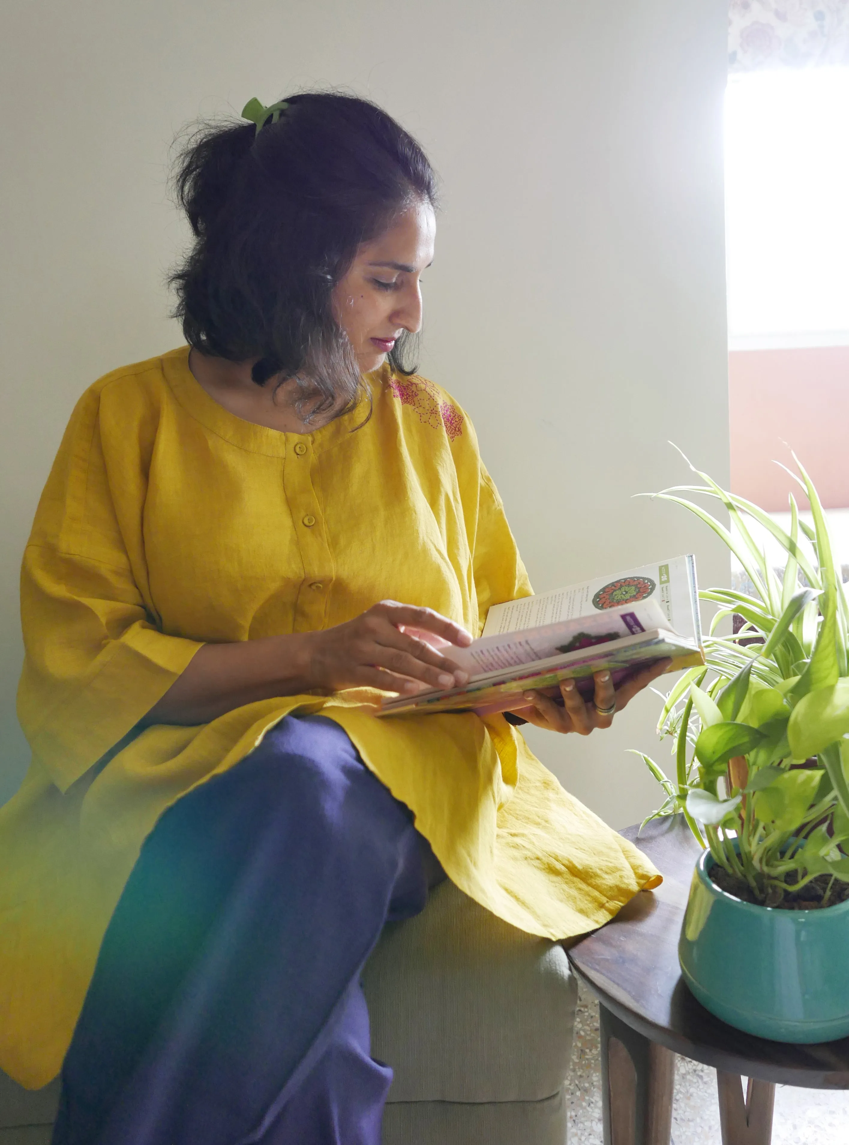 Bara Linen Kimono Top