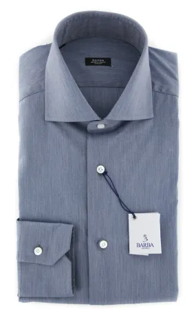 Barba Napoli Blue Shirt - Extra Slim