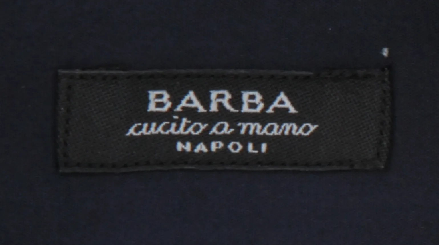 Barba Napoli Midnight Navy Blue Shirt - Extra Slim