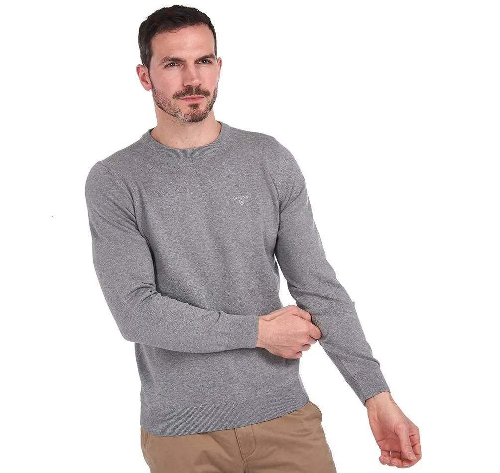 Barbour Men's Pima Cotton Crew Neck Jumper