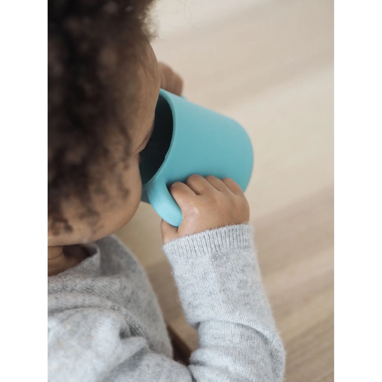 Beaba Silicone Sippy Cup - Blue