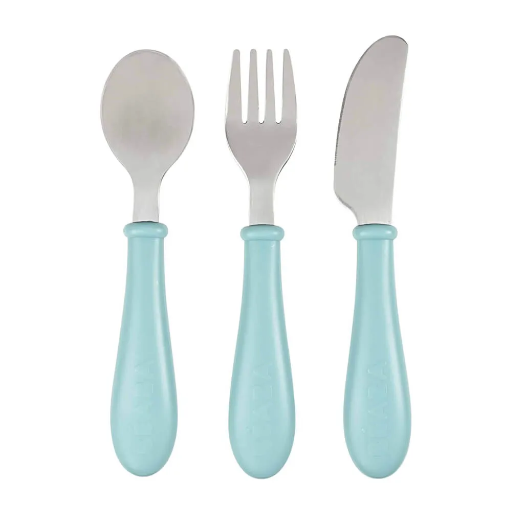 Beaba Stainless Steel First Cutlery Set