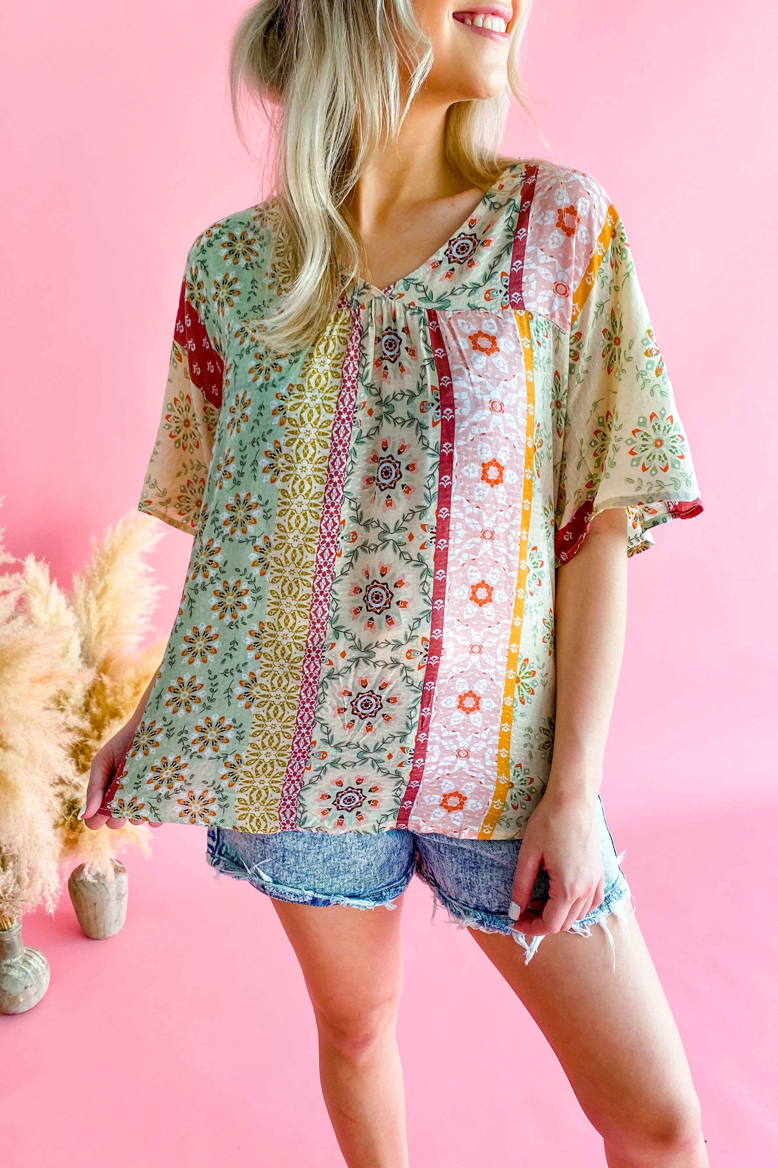 Bethany Boho Babydoll Top | TWO COLORS | FINAL SALE