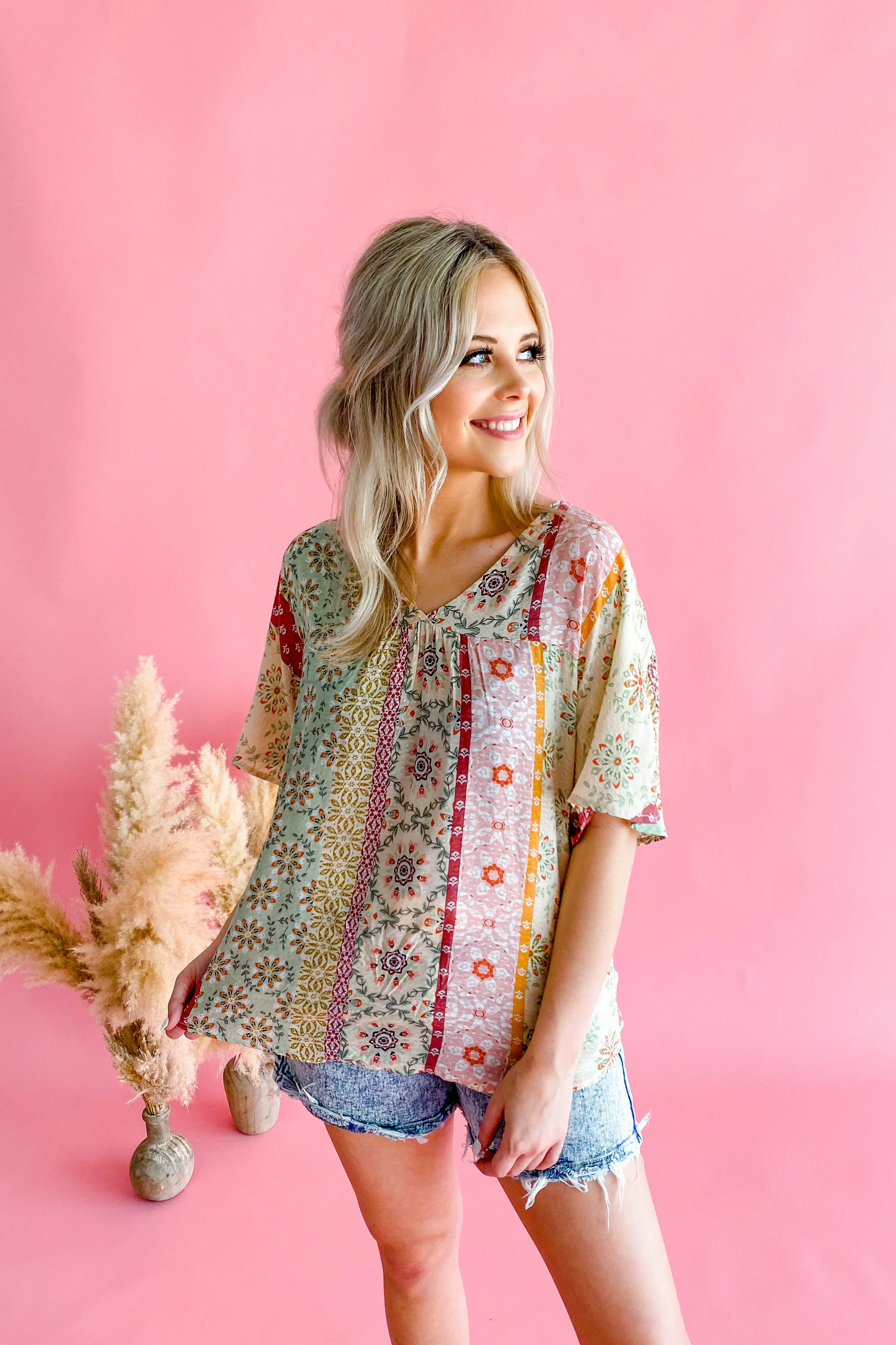 Bethany Boho Babydoll Top | TWO COLORS | FINAL SALE