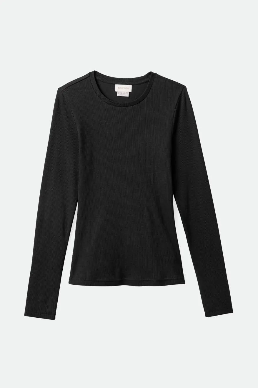 Betty L/S Tee - Black