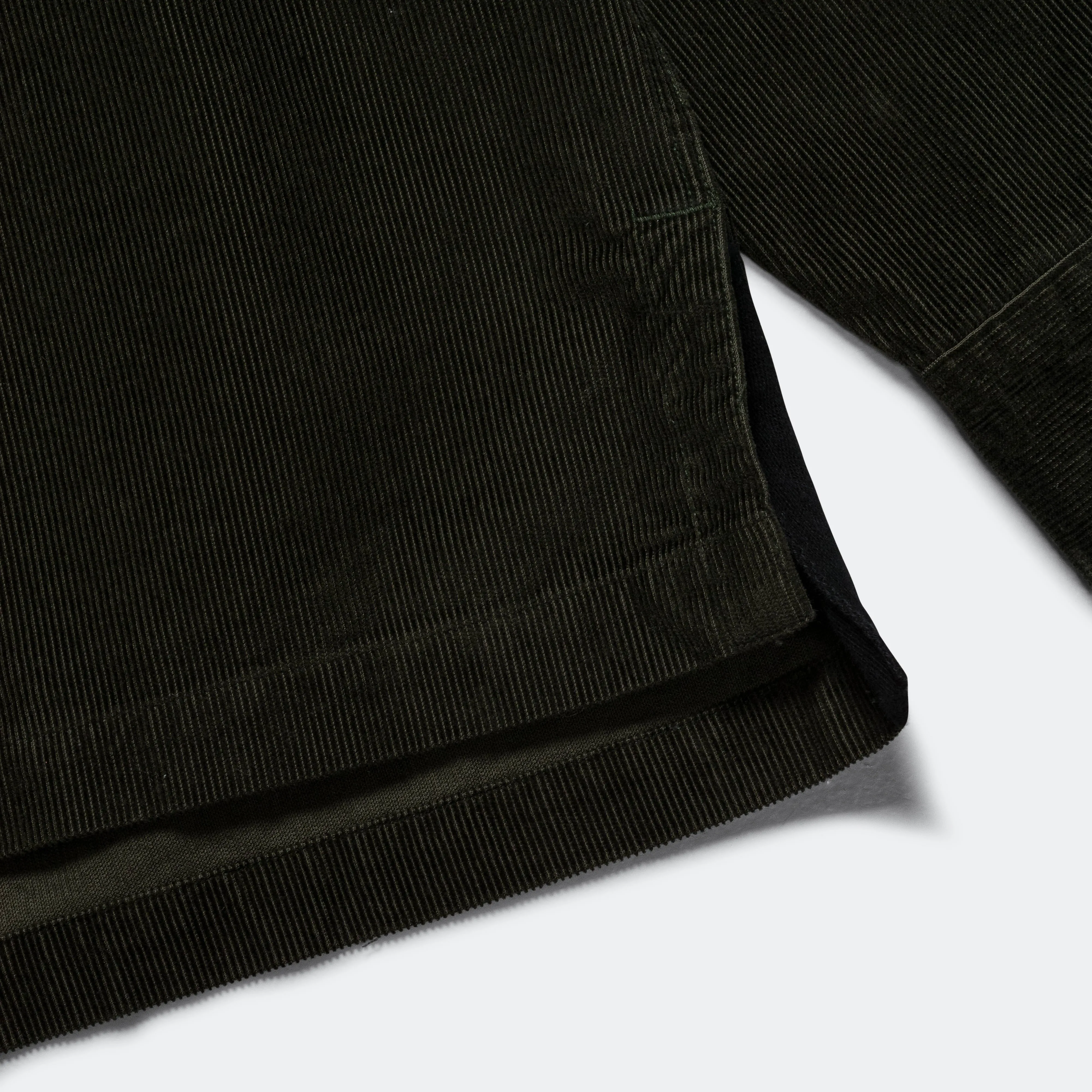 Big Pocket Shirt - Forest Dry Cotton Needlecord