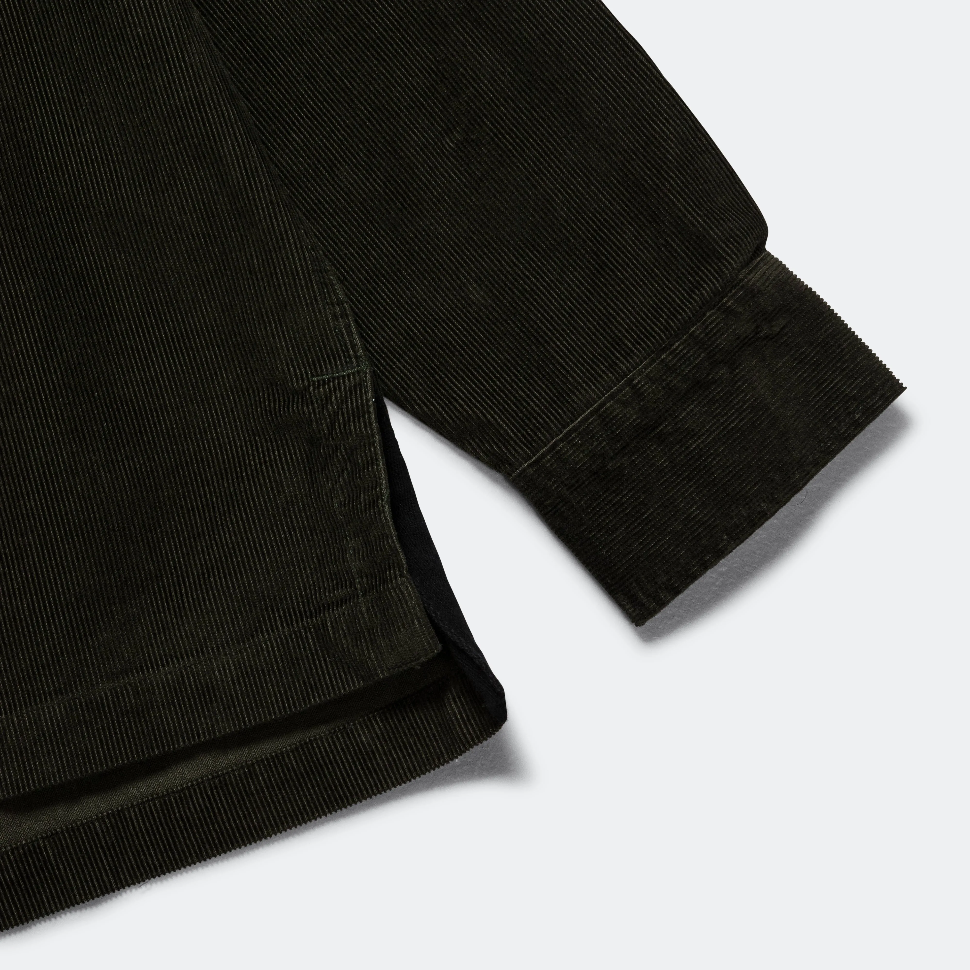 Big Pocket Shirt - Forest Dry Cotton Needlecord