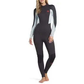 Billabong Ladies Launch 3/2mm Full Wetsuit -GREY