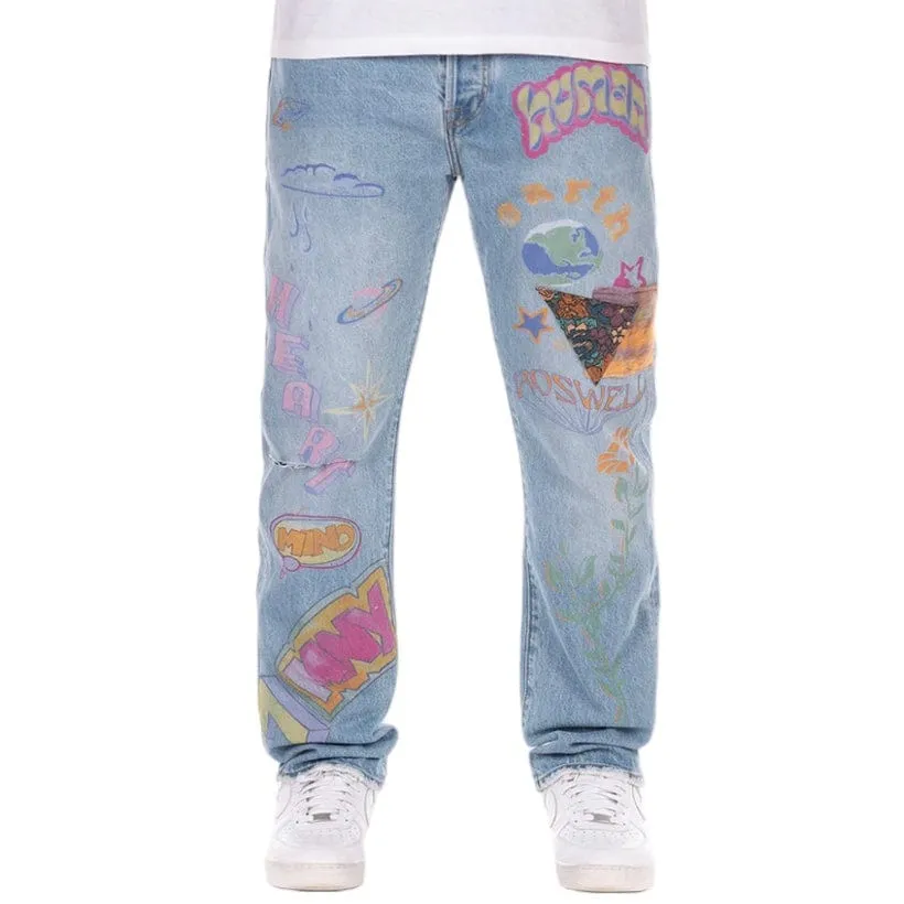 Billionaire Boys Club 7 Mny Jean Heart Fit (Stellar Medium) 831-9106