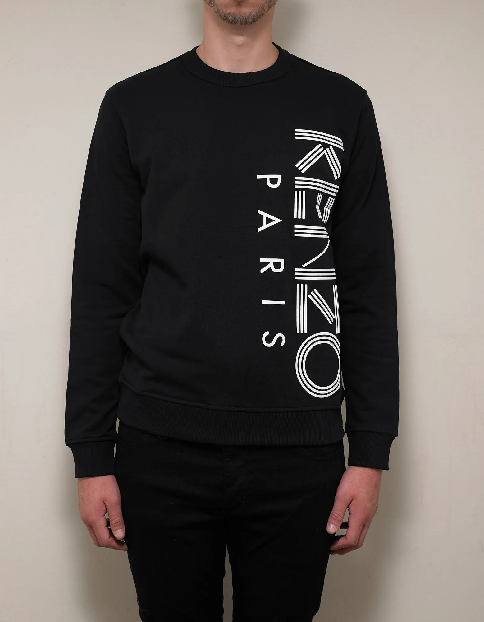 Black Kenzo Logo Sweatshirt