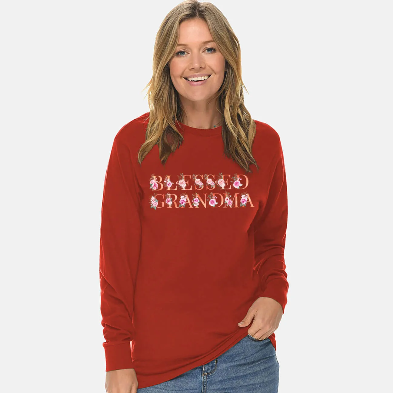 Blessed Grandma Unisex Long Sleeve T Shirt